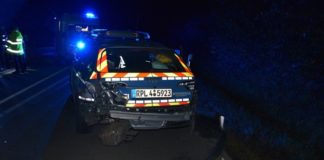 Fußgänger auf der B270 aufgegabelt – Unfall die Folge