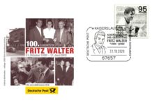 Zum 100. Geburtstag Fritz Walters: Sonderpostamt im Stadtmuseum