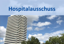 Bekanntmachung Sitzung des Hospitalausschusses, 06.04.