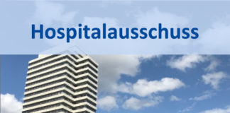Bekanntmachung Sitzung des Hospitalausschusses, 26.10.