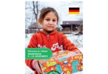 Weihnachten im Schuhkarton – Abgabe im Stadtteilbüro Grübentälchen möglich