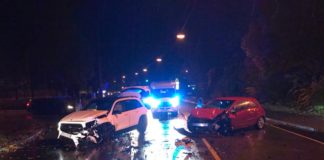 Berliner Straße war für eine Stunde gesperrt