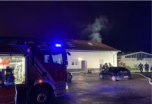 Brand in einem Mehrfamilienhaus