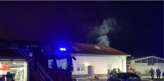 Brand in einem Mehrfamilienhaus