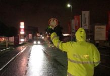 Kontrollstellen im Stadtgebiet