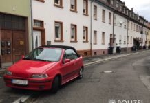 Radfahrer landete auf der Motorhaube – Radfahrer begeht Unfallflucht