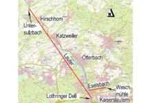 Vermessungsarbeiten an Lauter und Eselsbach