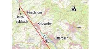 Vermessungsarbeiten an Lauter und Eselsbach