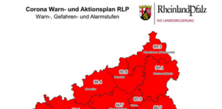 RLP: 8.307 Menschen im Land sind aktuell mit dem Coronavirus infiziert.