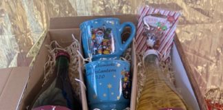 33. Glühweintasse mit Weinen aus der Vorderpfalz