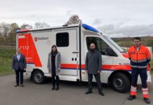 Malteser in Schwedelbach weihen neuen Rettungswagen ein