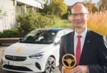 Elektrisierender Sieger: Neuer Opel Corsa-e gewinnt das „Goldene Lenkrad 2020“