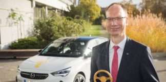 Elektrisierender Sieger: Neuer Opel Corsa-e gewinnt das „Goldene Lenkrad 2020“