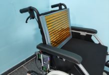 Smarter Rollstuhl schützt vor Schäden durch Druckbelastung