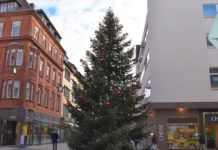Es weihnachtet in der Innenstadt – Kita-Kinder sorgen für Baumschmuck
