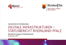 Erfolge beim Breitbandausbau. Fast jeder zweite Haushalt kann auf Gigabit zugreifen.