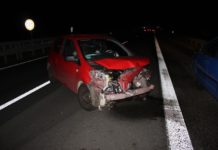 A63/Kaiserslautern, Nach Fahrstreifenwechsel Kontrolle verloren