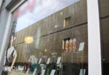 Sachbeschädigung – Schaufenster beschädigt