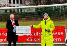 Stadtsparkasse unterstützt die Turn- und Sportgemeinde 1861 Kaiserslautern