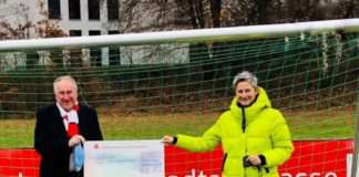 Stadtsparkasse unterstützt die Turn- und Sportgemeinde 1861 Kaiserslautern
