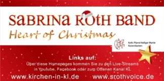 Weihnachtskonzert mit Livestream – Sabrina Roth Band