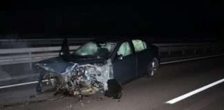 Drei Leichtverletzte nach Verkehrsunfall auf der A 6