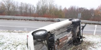 Westpfalz, Winter macht Autofahrern zu schaffen