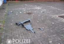 Mülltonne gesprengt – Zeugen gesucht!