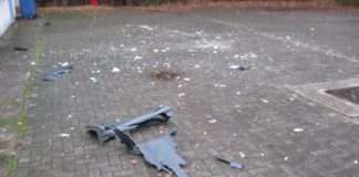 Mülltonne gesprengt – Zeugen gesucht!