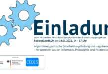 „FairAndGoodADM“ – Bedingungen für den Einsatz von Algorithmen in staatlichen Entscheidungsprozessen