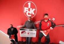 FCK Fans helfen den Betze-Engeln – im Rahmen der Krombacher Zipfelmützenaktion wurden 3.600 Euro gesammelt