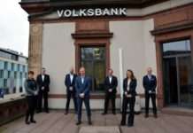 Ernennung von fünf Prokuristinnen und Prokuristen der Volksbank Kaiserslautern eG