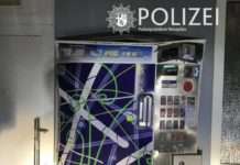 Erneut versucht Zigarettenautomat zu sprengen