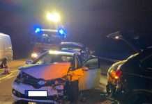 Ein Unfall kommt selten allein