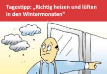 „Richtig heizen und lüften in den Wintermonaten“