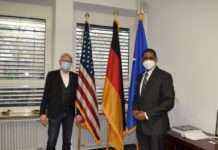 Oberbürgermeister trifft Generalmajor Reed