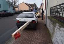 Außergewöhnlicher Langholztransport – Weiterfahrt untersagt