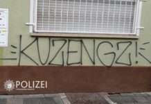Mit Graffiti Häuser beschmiert – Zeugen gesucht!