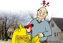 Stadtbildpflege gibt Tipps zum Befüllen der Gelben Säcke