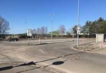 Asphaltarbeiten in der Von-Miller-Straße – Sanierung Teilbereich alte Opel-Werkstraße