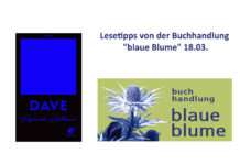 Lesetipps von der Buchhandlung „blaue Blume“ 18.03.