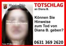 10.000 Euro Belohnung! Helfen Sie, den Tod von Diana Bodi aufzuklären!