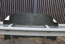 A6/Kaiserslautern, Großes Blech fliegt auf die Fahrbahn