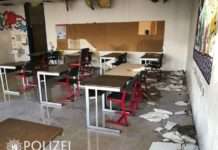 Sachbeschädigung in Schule – Zeugen gesucht!