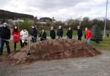 Spatenstich zum ersten Bauabschnitt der Pendlerradroute Bachbahn