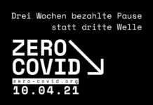 ZeroCovid unterstützen und die Planungen für das gefährliche Projekt „Modell-Kommune“ stoppen!