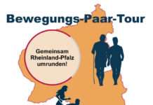 Landesinitiative „Land in Bewegung“ startet die „Bewegungs-Paar-Tour Rheinland Pfalz“ mit zahlreichen Partnern