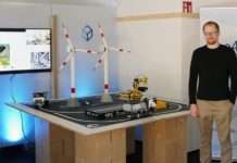 Autonome Baustelle – Nutzfahrzeuge und Baumaschinen arbeiten autonom und sind miteinander vernetzt