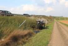 A63: Pkw überschlägt sich – ca. 18.000 Euro Schaden