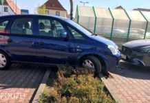 Besonderer Parkrempler – Schaden wird auf 4.000 Euro geschätzt.